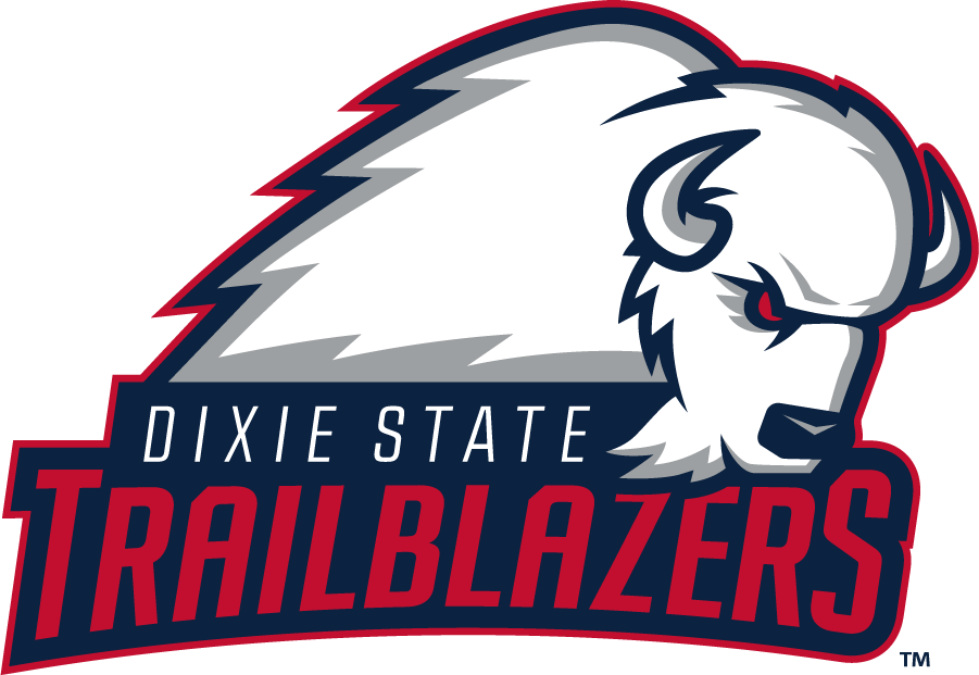 Dixie State Trailblazers 2016-Pres Primary Logo DIY iron on transfer (heat transfer)